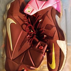 Mens 13 lebrons magentas